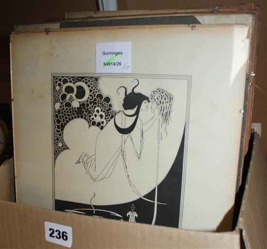 17 Aubrey Beardsley prints